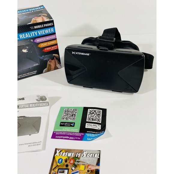 Xtreme Cables VR VUE Virtual Reality Viewer for 3.5" to 6" Smartphones Games - Picture 4 of 12